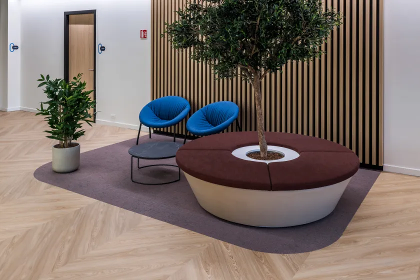 Bank Offices Sitting Area Artcore Carpet Collection Litho